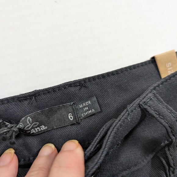 NWT Prana black Southpoint Pant size 6 - Picture 5 of 7